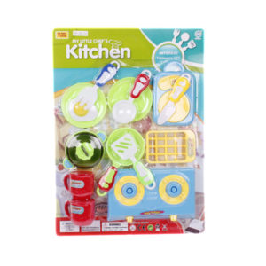 Cooker toys set kitchen toy dinner service toy