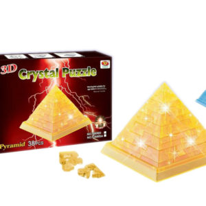 3D crystal puzzle pyramid puzzle toy educational toy