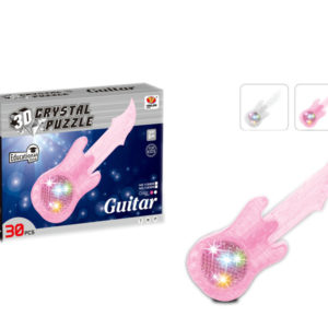 DIY guitar puzzle crystal puzzle toy intelligent toy