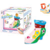 DIYdrawing model ceramic shoes toy educational toy