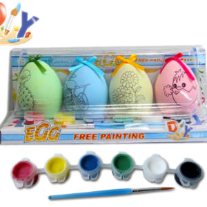 DIY Watercolor toy painting egg toy educational toy