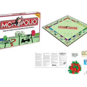 Monopoly game Spanish monopoly funny game toy