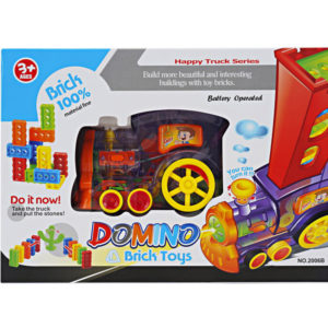 B/O brocks car domino car toy cartoon toy
