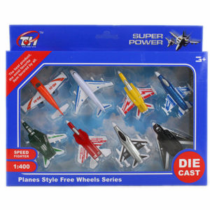 plane set toy free wheel toy metal toy
