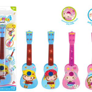 cartoon guitar toy lighting toy instrument toy