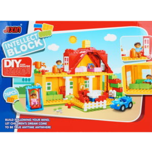 DIY house toy blocks toy educational toy
