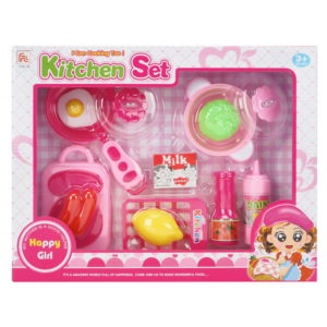 dinner playset toy pinl toy cute toy