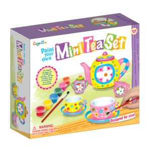 Painting toy DIY tea set educational toy