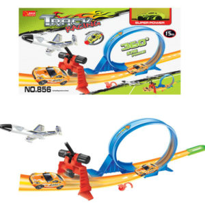 Track car toy pull back car toy vehicle