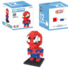 Atom block toy spider man block model toy