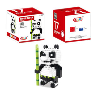 Panda block atom block toy model toy
