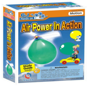 Air power in action toy balloon car set toy funny game toy