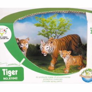 PVC animal toy tiger family toy animal world