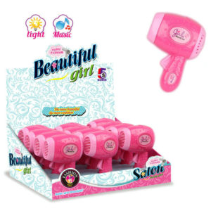 Beautiful girl toy B/O Hair dryer pretend toy