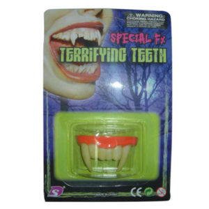 Halloween toy terrifying teeth joke toy