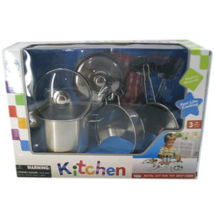 Tableware toy stainless steel toy kitchen toy