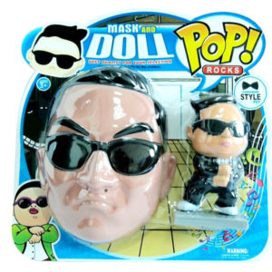 Cartoon mask musicial doll funny toy