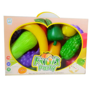 Simulation food set fruit and vegetable toy pretend toy