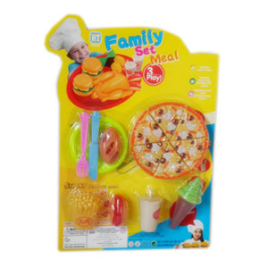 Food set pizza set toy role play toy