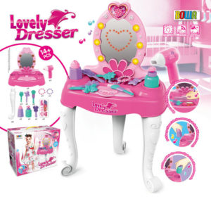 Dresser toy pretend toy girl beauty toy