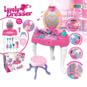 Dresser toy pretend toy girl beauty toy