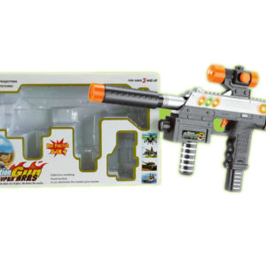 Projection gun B/O gun cartoon toy