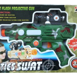 Flash gun toy projection gun cartoon toy