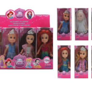 6.5 inch princess doll girl doll toy cartoon toy