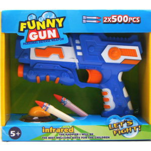 B/O gun shoot game toy plastic gun