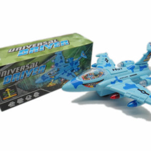 blue plane toy vehicle toy battery option toy