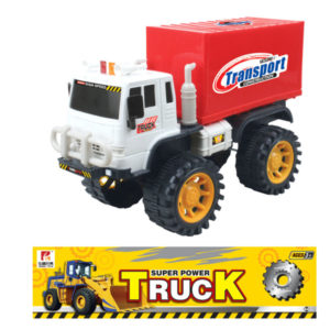Free wheel truck toy container truck vehicle toy