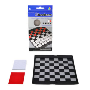 Checkers game table game intelligence toy