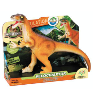 Velociraptor toy dinosaur toy animal world
