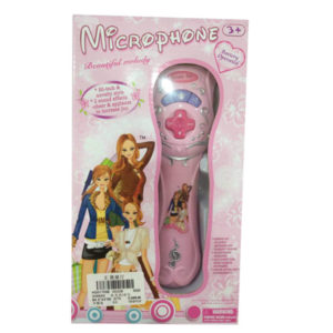 pink microphone toy funny toy musical toy