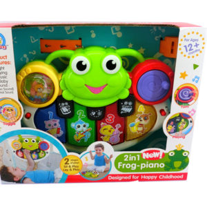 frog piano animal toy musical toy
