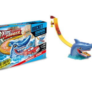 Track car toy shark track toy animal theme toy