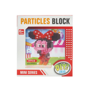 Minnie blocks educational toy cartoon toy