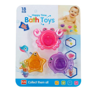 Bath toy  folding cup set cartoon toy
