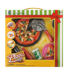 Pizza set role play toy pretend toy