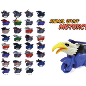 animal motorcycle toy friction stunt vehicle toys