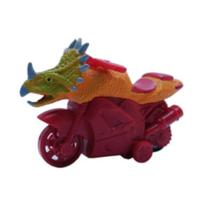 dinosaur motorcycle toy triceratops figure plastic toys