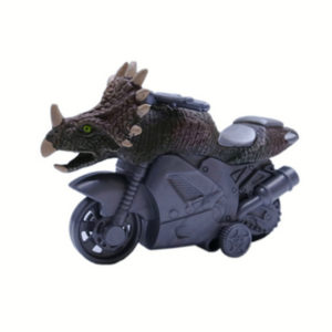 motorcycle toy triceratops figure dino toys
