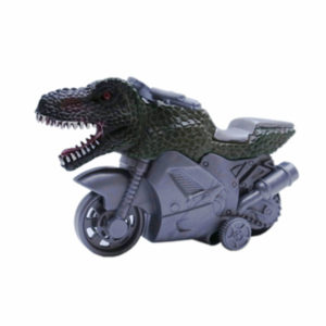 dinosaur motorcycle friction stunt  t rex toy