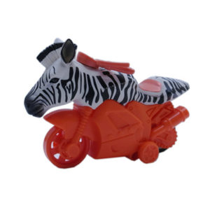 friction powered motorbike wild animal promotion toys