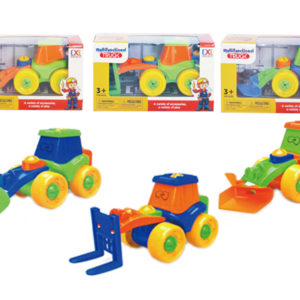baby construction truck toy farm play set