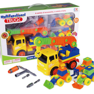 Assembling vehicle toy construction toys DIY assemble truck