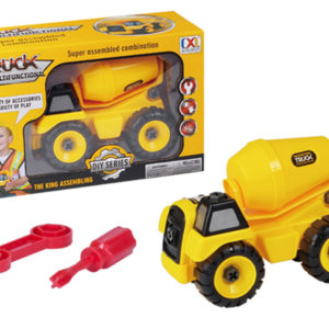 assembling construction toy mixer truck toys assembling truck