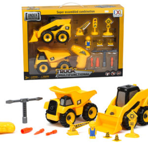 construction play set assembly truck toy  take a part vehicle