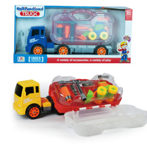 construction toy kit assembly truck with tools take a part vehicle
