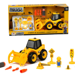 truck toy with tool assembly construction vehicle take a part toys